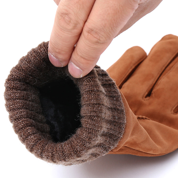  KURODA(クロダ) ヤギ革 スエード手袋 メンズ キャメル ブラウン 茶 茶色 本革 レザー 手袋 スウェード グローブ 男性 男 プレゼント クリスマス ギフト 30代 40代 50代 おしゃれ 高級 大人 皮 てぶくろ 日本 ブランド 革手袋 レザーグローブ