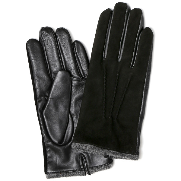 KURODA(クロダ) ヤギ革 メンズ 手袋 ブラック