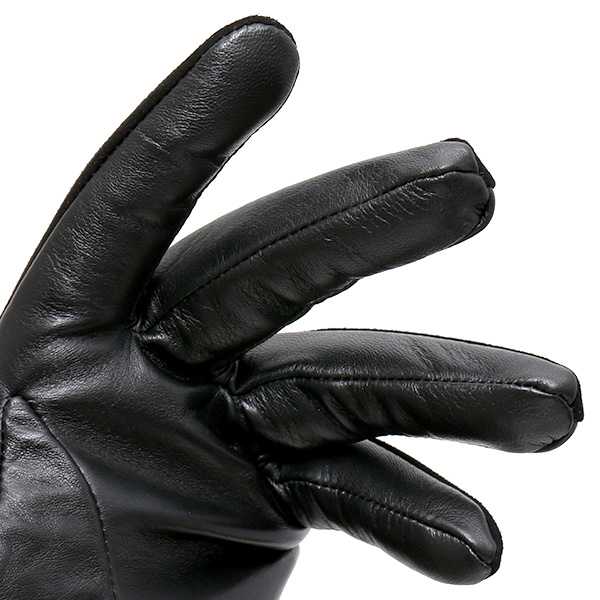  KURODA(クロダ) ゴートスエード 本革 手袋 メンズ ブラック 黒 黒色 ヤギ革 レザー グローブ スウェード 男性 男 プレゼント クリスマス ギフト 贈り物 おしゃれ 高級 大人 皮 てぶくろ 日本 ブランド 革手袋 レザーグローブ