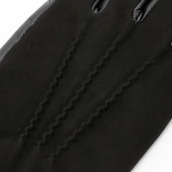  KURODA(クロダ) ゴートスエード 本革 手袋 メンズ ブラック 黒 黒色 ヤギ革 レザー グローブ スウェード 男性 男 プレゼント クリスマス ギフト 贈り物 おしゃれ 高級 大人 皮 てぶくろ 日本 ブランド 革手袋 レザーグローブ