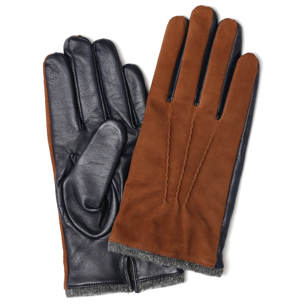 KURODA(クロダ) ヤギ革 メンズ 手袋 ブラウン