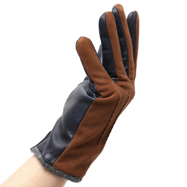  KURODA(クロダ) ゴートスエード 本革 手袋 メンズ ブラウン 茶 茶色 ヤギ革 レザー グローブ スウェード 男性 男 プレゼント クリスマス ギフト 贈り物 おしゃれ 高級 大人 皮 てぶくろ 日本 ブランド 革手袋 レザーグローブ