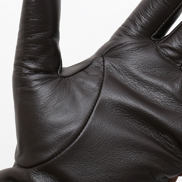  KURODA(クロダ) ゴートスエード 本革 手袋 メンズ ダークブラウン ブラウン 茶 茶色 ヤギ革 レザー グローブ スウェード 男性 男 プレゼント クリスマス ギフト 贈り物 おしゃれ 高級 大人 皮 てぶくろ 日本 ブランド 革手袋 レザーグローブ