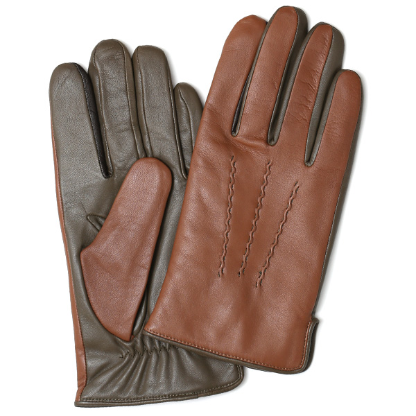 KURODA(クロダ) 羊革 メンズ 手袋 キャメル