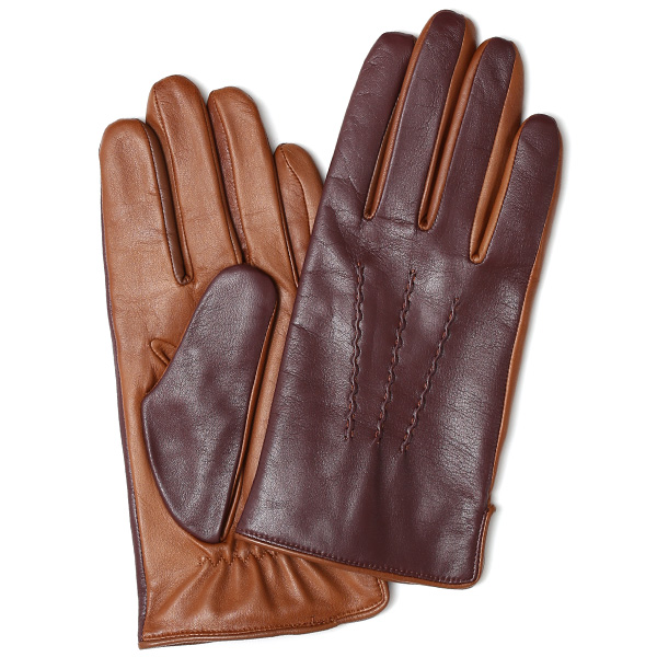 KURODA(クロダ) 羊革 メンズ 手袋 ワイン