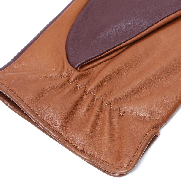  日本の老舗手袋メーカーKURODA(クロダ) 日本製 革手袋 ラムスキン(仔羊革) ワイン レッド ワイン 赤色 メンズ 本革 男性 紳士用 手袋