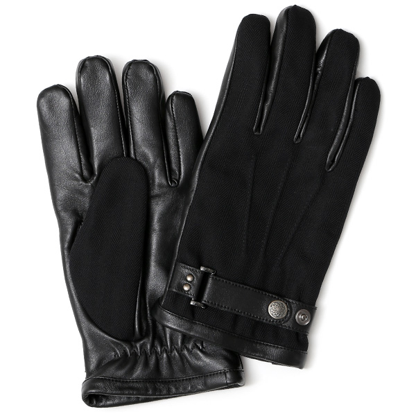 KURODA(クロダ) 羊革 メンズ 手袋 ブラック