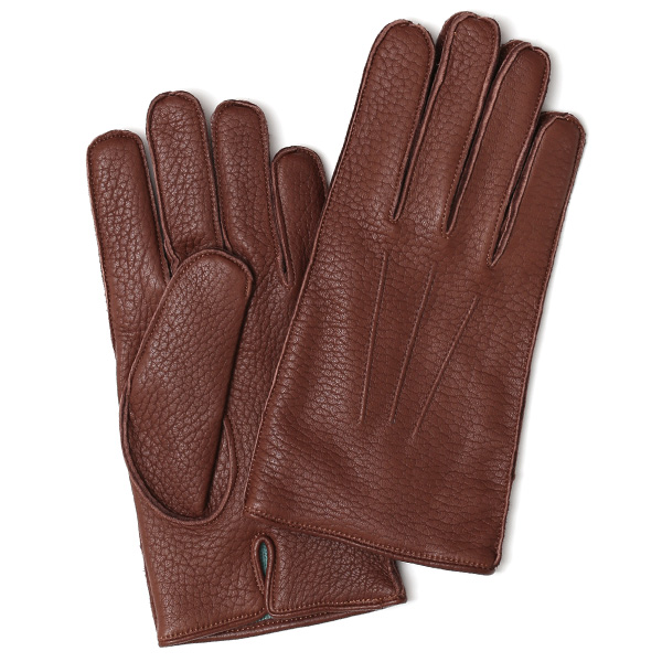 KURODA(クロダ) 鹿革 メンズ 手袋 ブラウン