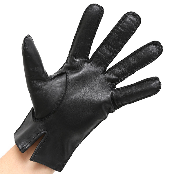  KURODA(クロダ) ラムスキン(仔羊)を使用した高級革手袋 メンズ 本革 手袋 ブラック 黒 黒色 レザー グローブ 革手袋