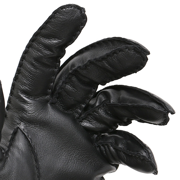  KURODA(クロダ) ラムスキン(仔羊)を使用した高級革手袋 メンズ 本革 手袋 ブラック 黒 黒色 レザー グローブ 革手袋