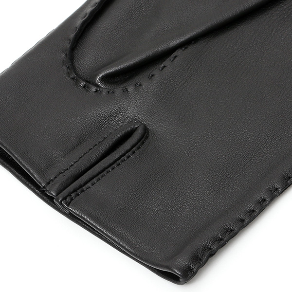  KURODA(クロダ) ラムスキン(仔羊)を使用した高級革手袋 メンズ 本革 手袋 ブラック 黒 黒色 レザー グローブ 革手袋