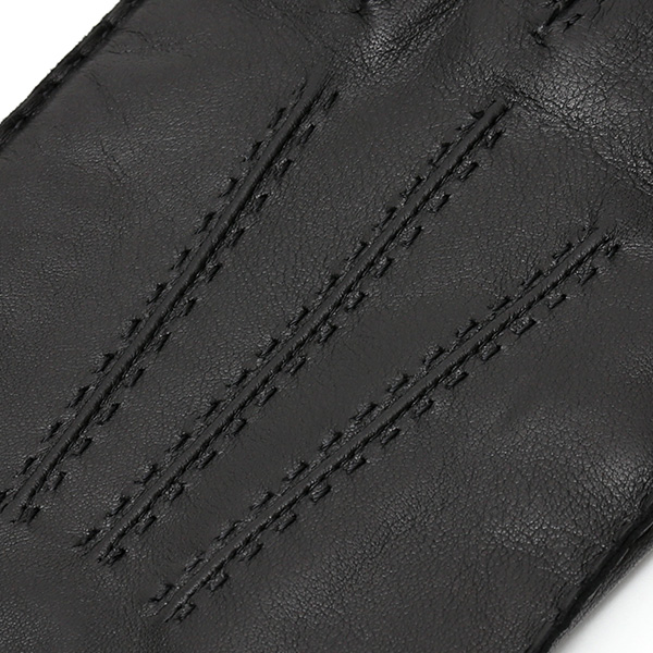  KURODA(クロダ) ラムスキン(仔羊)を使用した高級革手袋 メンズ 本革 手袋 ブラック 黒 黒色 レザー グローブ 革手袋