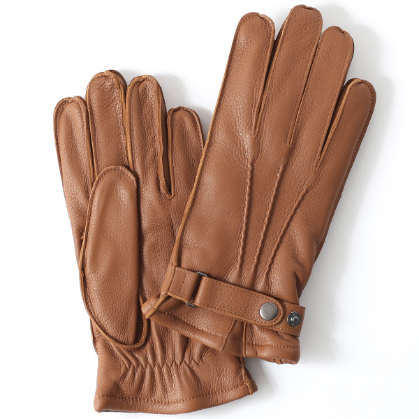 KURODA(クロダ) ディアスキン(鹿革) 手袋 キャメル