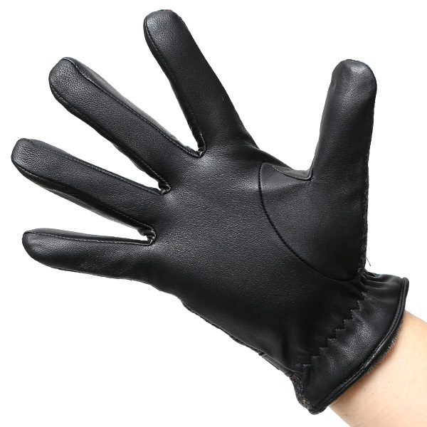  英国で1837年創業の老舗生地メーカー、MOON(ムーン)社のツイード生地を使用した本革手袋 グレー グレイ 灰色 メンズ 羊革(ラムスキン) グローブ タッチパネル対応 スマホ対応 スマートフォン対応 操作 可能 KURODA(クロダ)