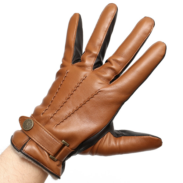  日本の手袋専門ブランド「KURODA(クロダ)」 カシミヤ混裏地/イタリア製本革/スマホ対応 ブラウン 茶 茶色 メンズ レザー グローブ カシミア混 羊革(ラムスキン) タッチパネル対応 スマホ対応 スマートフォン