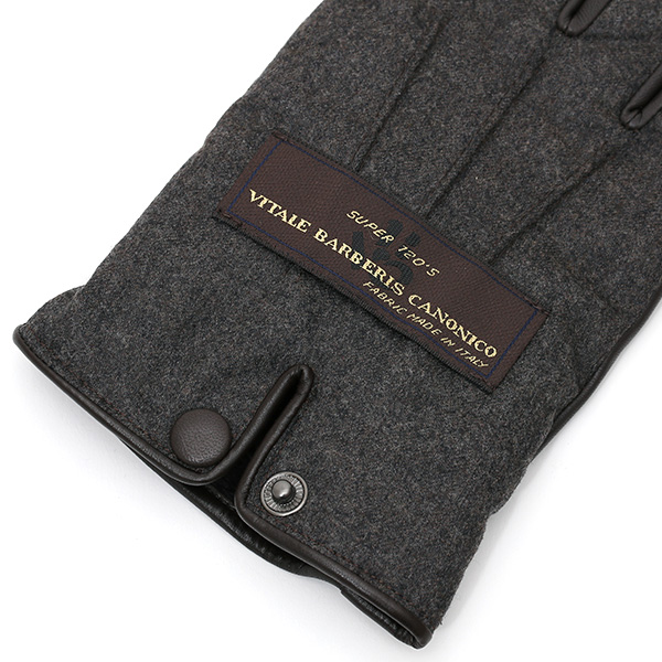  手袋 メンズ レザー 本革 ダークブラウン ブラウン 茶 茶色 スマホ対応 グローブ KURODA(クロダ)