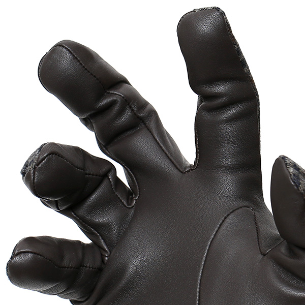  手袋 メンズ レザー 本革 ブラウン 茶 茶色 スマホ対応 グローブ KURODA(クロダ)