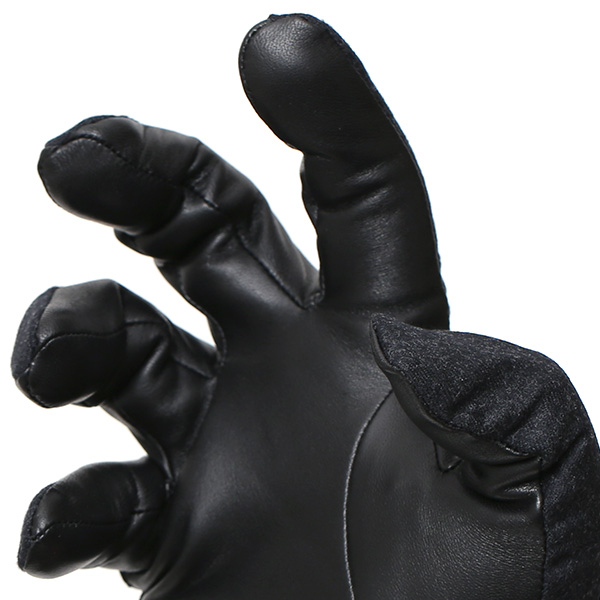  手袋 メンズ レザー 本革 ダークグレー グレー グレイ 灰色 スマホ対応 グローブ KURODA(クロダ)