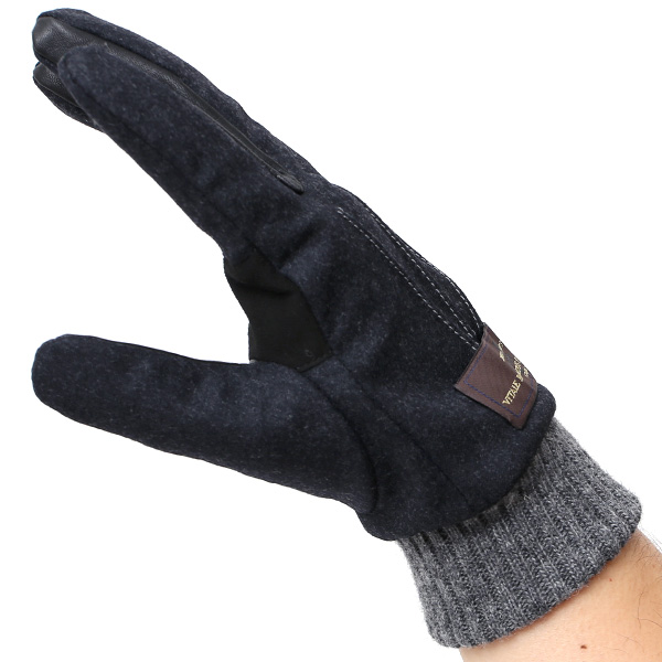  手袋 メンズ レザー 本革 スマホ対応 ブラック 黒 黒色 スマートフォン対応 タッチパネル対応 操作 可能 羊革(ラムスキン) ゴートスエード(ヤギ革) グローブ おしゃれ 可愛い 人気 ブランド てぶくろ KURODA(クロダ)