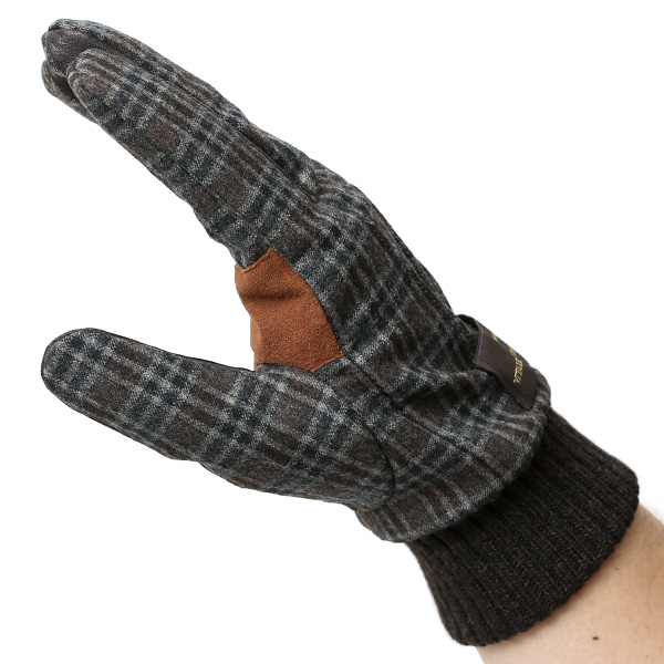  手袋 メンズ レザー 本革 スマホ対応 ブラウン 茶 茶色 スマートフォン対応 タッチパネル対応 操作 可能 羊革(ラムスキン) ゴートスエード(ヤギ革) グローブ おしゃれ 可愛い 人気 ブランド てぶくろ KURODA(クロダ)