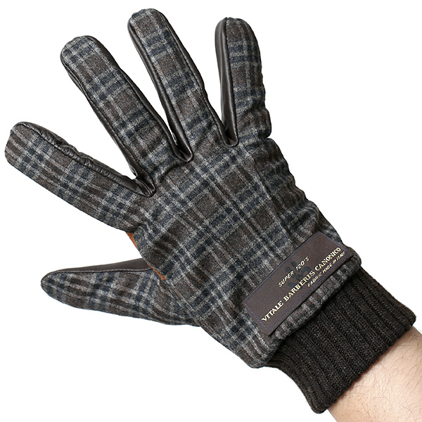  手袋 メンズ レザー 本革 スマホ対応 ブラウン 茶 茶色 スマートフォン対応 タッチパネル対応 操作 可能 羊革(ラムスキン) ゴートスエード(ヤギ革) グローブ おしゃれ 可愛い 人気 ブランド てぶくろ KURODA(クロダ)