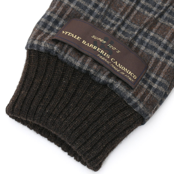  手袋 メンズ レザー 本革 スマホ対応 ブラウン 茶 茶色 スマートフォン対応 タッチパネル対応 操作 可能 羊革(ラムスキン) ゴートスエード(ヤギ革) グローブ おしゃれ 可愛い 人気 ブランド てぶくろ KURODA(クロダ)