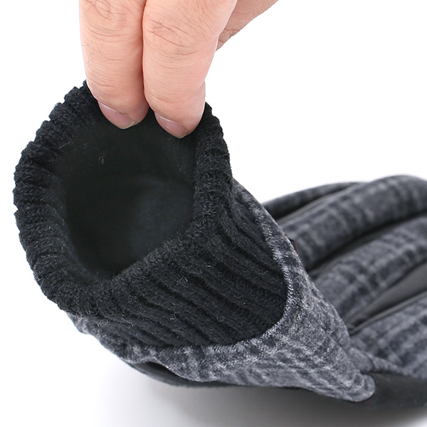  手袋 メンズ レザー 本革 スマホ対応 グレー グレイ 灰色 スマートフォン対応 タッチパネル対応 操作 可能 羊革(ラムスキン) ゴートスエード(ヤギ革) グローブ おしゃれ 可愛い 人気 ブランド てぶくろ KURODA(クロダ)