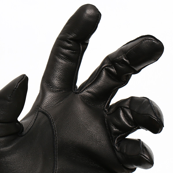  KURODA(クロダ) メンズ 本革 手袋 ブラック 黒 黒色 イタリア製 羊革(ラムスキン) レザー グローブ おしゃれ 可愛い 大人 高級 耐久性 味わい 皮 経年変化 てぶくろ KURODA(クロダ)