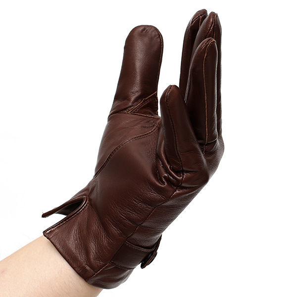  KURODA(クロダ) メンズ 本革 手袋 ブラウン 茶 茶色 イタリア製 羊革(ラムスキン) レザー グローブ おしゃれ 可愛い 大人 高級 耐久性 味わい 皮 経年変化 てぶくろ KURODA(クロダ)