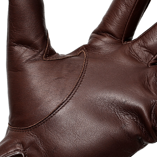  KURODA(クロダ) メンズ 本革 手袋 ブラウン 茶 茶色 イタリア製 羊革(ラムスキン) レザー グローブ おしゃれ 可愛い 大人 高級 耐久性 味わい 皮 経年変化 てぶくろ KURODA(クロダ)