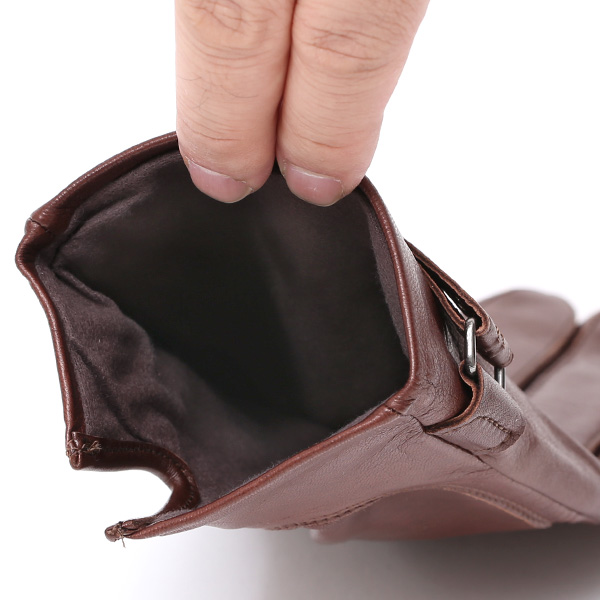  KURODA(クロダ) メンズ 本革 手袋 ブラウン 茶 茶色 イタリア製 羊革(ラムスキン) レザー グローブ おしゃれ 可愛い 大人 高級 耐久性 味わい 皮 経年変化 てぶくろ KURODA(クロダ)