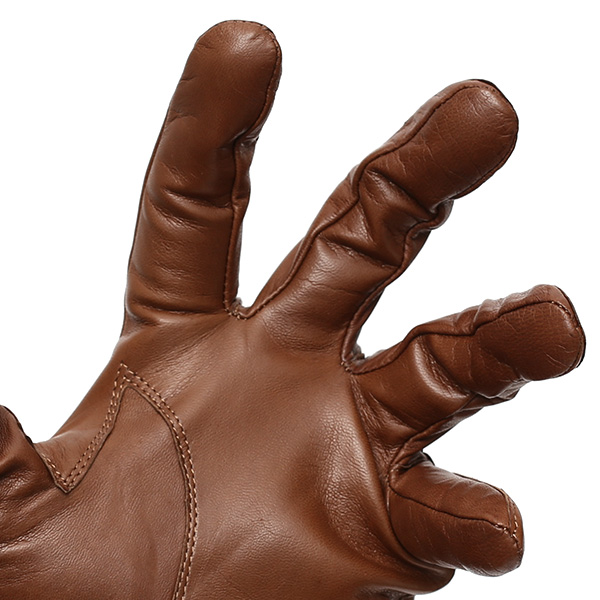  KURODA(クロダ) メンズ 本革 手袋 キャメル ブラウン 茶 茶色 イタリア製 羊革(ラムスキン) レザー グローブ おしゃれ 可愛い 大人 高級 耐久性 味わい 皮 経年変化 てぶくろ KURODA(クロダ)