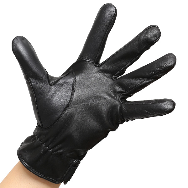  KURODA(クロダ) 革手袋 日本製 ブランド メンズ スマホ対応 本革 カシミヤ混裏地 ブラック 黒 黒色 レザー スエード スウェード グローブ 男性 男 プレゼント クリスマス ギフト 30代 40代 50代 おしゃれ 高級 大人 皮 てぶくろ 日本