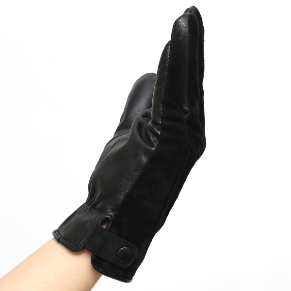  KURODA(クロダ) 革手袋 日本製 ブランド メンズ スマホ対応 本革 カシミヤ混裏地 ブラック 黒 黒色 レザー スエード スウェード グローブ 男性 男 プレゼント クリスマス ギフト 30代 40代 50代 おしゃれ 高級 大人 皮 てぶくろ 日本