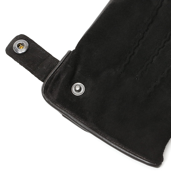  KURODA(クロダ) 革手袋 日本製 ブランド メンズ スマホ対応 本革 カシミヤ混裏地 ブラック 黒 黒色 レザー スエード スウェード グローブ 男性 男 プレゼント クリスマス ギフト 30代 40代 50代 おしゃれ 高級 大人 皮 てぶくろ 日本