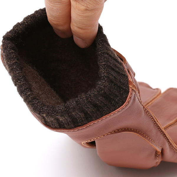  手袋 メンズ 本革 レザー カシミヤ混裏地 ブランド スマホ対応 キャメル ブラウン 茶 茶色 男性 男 プレゼント クリスマス ギフト 贈り物 おしゃれ 高級 大人 タッチパネル スマートフォン対応 操作 可能 KURODA(クロダ)