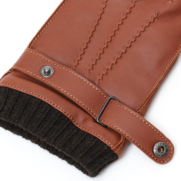  手袋 メンズ 本革 レザー カシミヤ混裏地 ブランド スマホ対応 キャメル ブラウン 茶 茶色 男性 男 プレゼント クリスマス ギフト 贈り物 おしゃれ 高級 大人 タッチパネル スマートフォン対応 操作 可能 KURODA(クロダ)