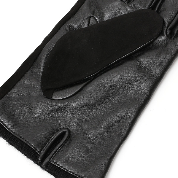  【スマホ対応】 KURODA(クロダ) 革手袋 メンズ 本革 カシミヤ混裏地 ブラック 黒 黒色 ビジネス フォーマル カジュアル 高級 ブランド 大人 オシャレ カシミア混 ヤギ革 プレゼント クリスマス ギフト