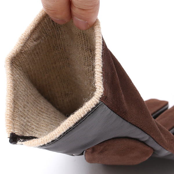  【スマホ対応】 KURODA(クロダ) 革手袋 メンズ 本革 カシミヤ混裏地 ブラウン 茶 茶色 ビジネス フォーマル カジュアル 高級 ブランド 大人 オシャレ カシミア混 ヤギ革 プレゼント クリスマス ギフト