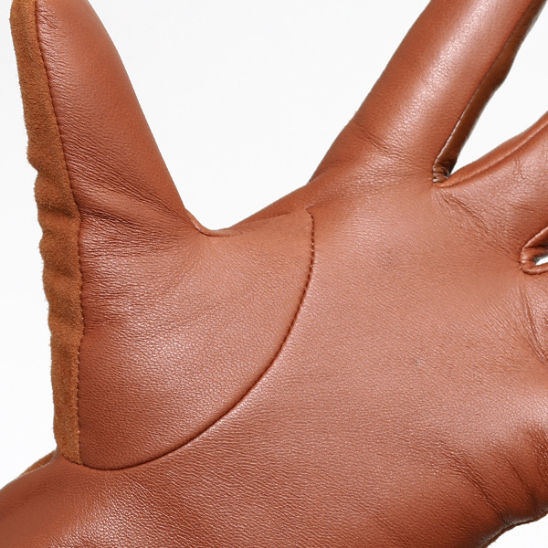  【スマホ対応】 KURODA(クロダ) 革手袋 メンズ 本革 カシミヤ混裏地 キャメル ブラウン 茶 茶色 ビジネス フォーマル カジュアル 高級 ブランド 大人 オシャレ カシミア混 ヤギ革 プレゼント クリスマス ギフト