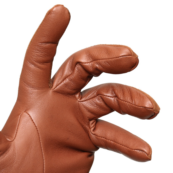  【スマホ対応】 KURODA(クロダ) 革手袋 メンズ 本革 カシミヤ混裏地 キャメル ブラウン 茶 茶色 ビジネス フォーマル カジュアル 高級 ブランド 大人 オシャレ カシミア混 ヤギ革 プレゼント クリスマス ギフト