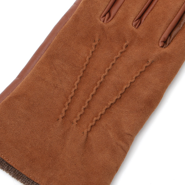  【スマホ対応】 KURODA(クロダ) 革手袋 メンズ 本革 カシミヤ混裏地 キャメル ブラウン 茶 茶色 ビジネス フォーマル カジュアル 高級 ブランド 大人 オシャレ カシミア混 ヤギ革 プレゼント クリスマス ギフト