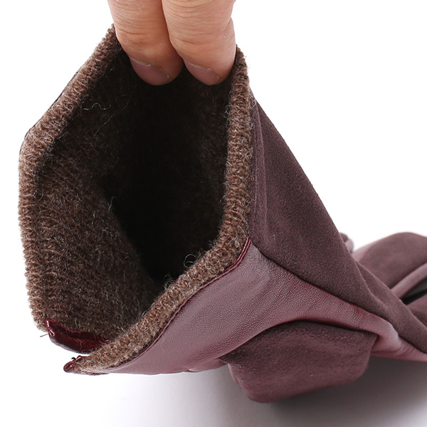  【スマホ対応】 KURODA(クロダ) 革手袋 メンズ 本革 カシミヤ混裏地 ワイン レッド ワイン 赤色 ビジネス フォーマル カジュアル 高級 ブランド 大人 オシャレ カシミア混 ヤギ革 プレゼント クリスマス ギフト