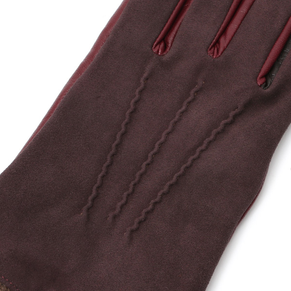  【スマホ対応】 KURODA(クロダ) 革手袋 メンズ 本革 カシミヤ混裏地 ワイン レッド ワイン 赤色 ビジネス フォーマル カジュアル 高級 ブランド 大人 オシャレ カシミア混 ヤギ革 プレゼント クリスマス ギフト