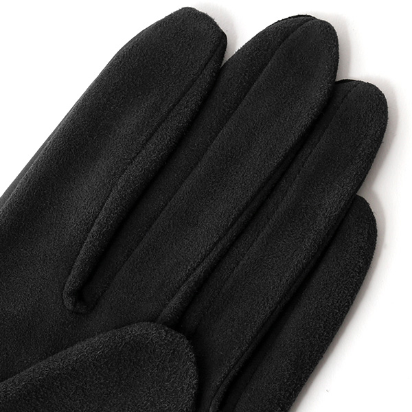  KURODA(クロダ) レディース 革手袋 本革 レザー 日本製 ラビットファー ベンベルグ(キュプラ)裏地 ブラック 黒 黒色 かわいい 高級 おしゃれ 大人 女性 結婚式 パーティー ドレス ファー付き 羊革 皮 てぶくろ