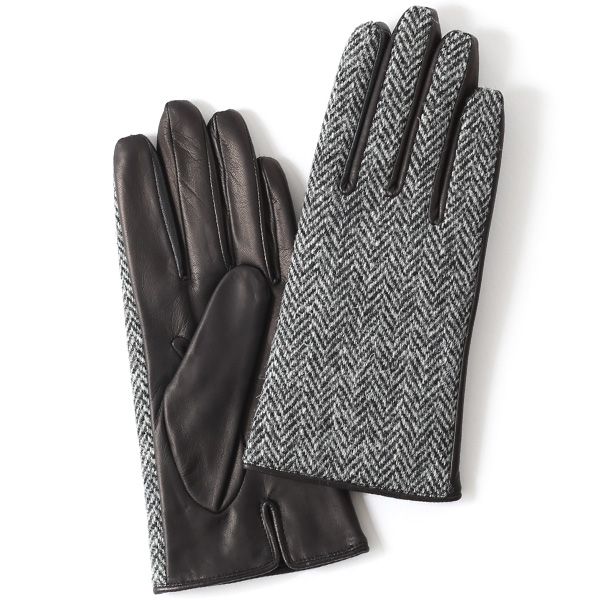 KURODA(クロダ) 羊革 レディース 手袋 ブラック