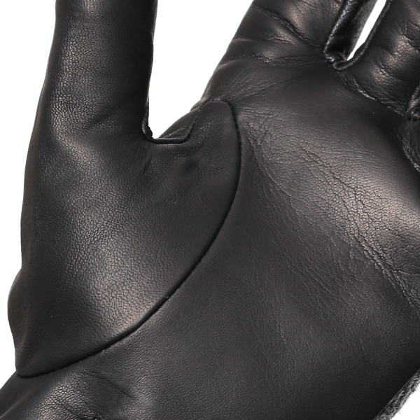  AVOCA(アヴォカ) 創業1723年アイルランドの老舗メーカー ラムスキン(生後1年以内の仔羊)×カシミヤ混裏地 ブラック 黒 黒色 日本製 革 手袋レディース 女性 プレゼント クリスマス 誕生日KURODA(クロダ)