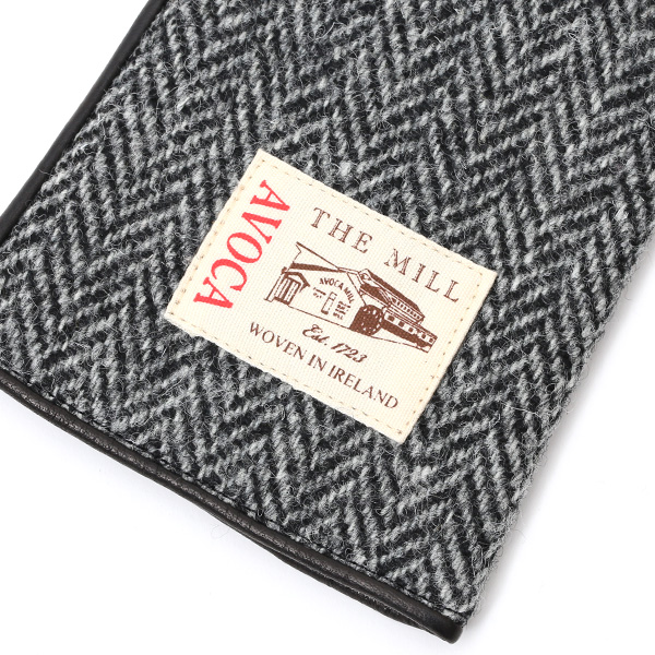  AVOCA(アヴォカ) 創業1723年アイルランドの老舗メーカー ラムスキン(生後1年以内の仔羊)×カシミヤ混裏地 ブラック 黒 黒色 日本製 革 手袋レディース 女性 プレゼント クリスマス 誕生日KURODA(クロダ)