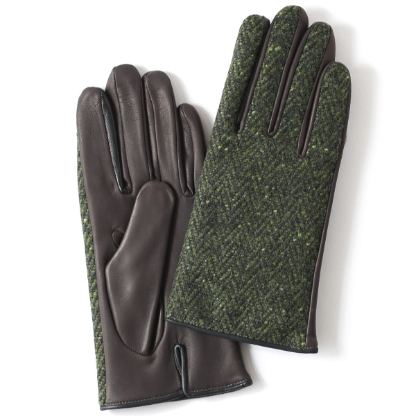 KURODA(クロダ) 羊革 レディース 手袋 グリーン