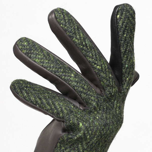  AVOCA(アヴォカ) 創業1723年アイルランドの老舗メーカー ラムスキン(生後1年以内の仔羊)×カシミヤ混裏地 グリーン 緑色 日本製 革 手袋レディース 女性 プレゼント クリスマス 誕生日KURODA(クロダ)